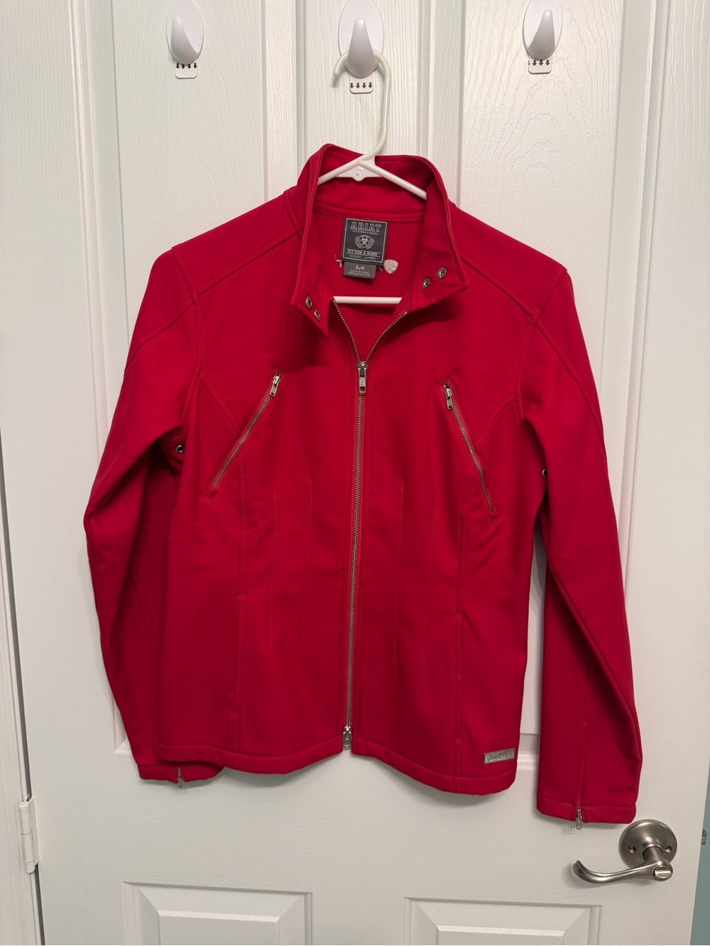 ARIAT Red Softshell Jacket - NEVER WORN